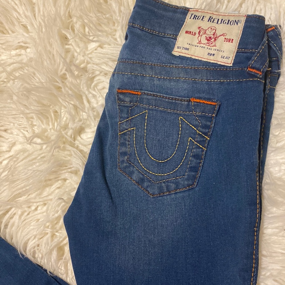 🐙TRUE RELIGION🐙 Halle Skinny Jeans